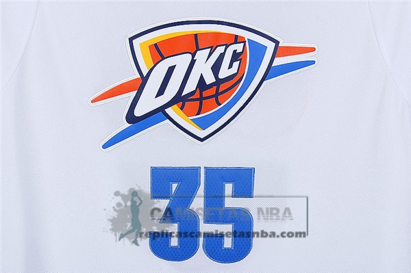 Camiseta Manga Corta Thunder Durant Blanco